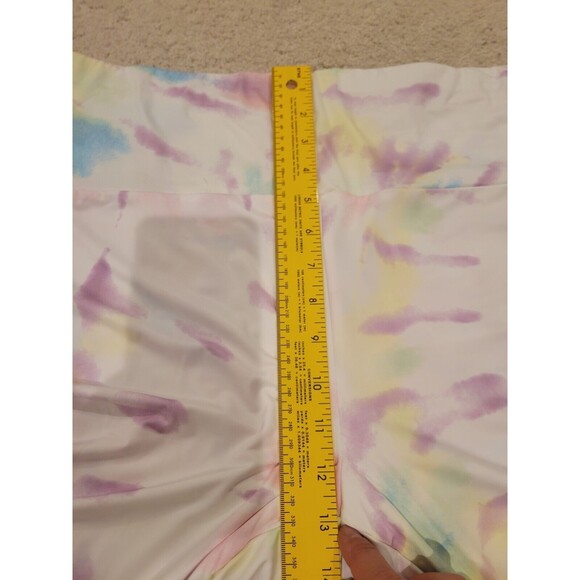 NWT Revolve AFRM Lawson High Rise Bike Shorts Tie Dye Size 2X Gym Exercise - Picture 5 of 9